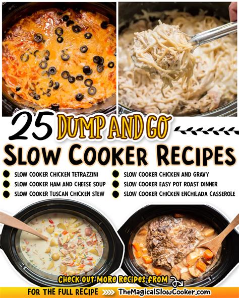 dump n go|26 Easiest Dump And Go Slow Cooker Recipes.